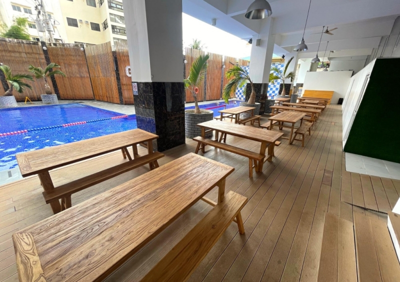 フィリピン留学 Cebu21 - GLC-Swimming Pool-2